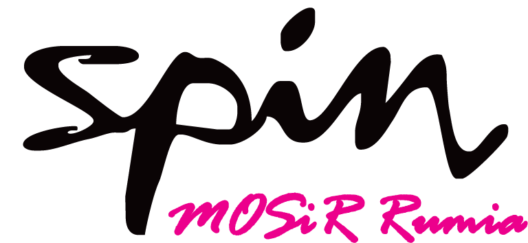 Napis SPIN MOSiR Rumia